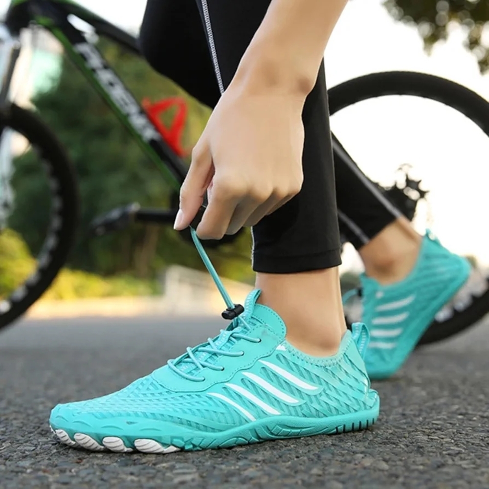 Turquoise Aqua Minimalist Water Shoes